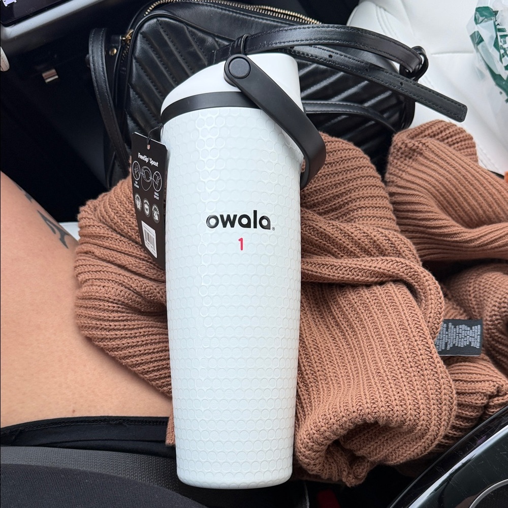 Owala golf fairways for days White Water Bottle